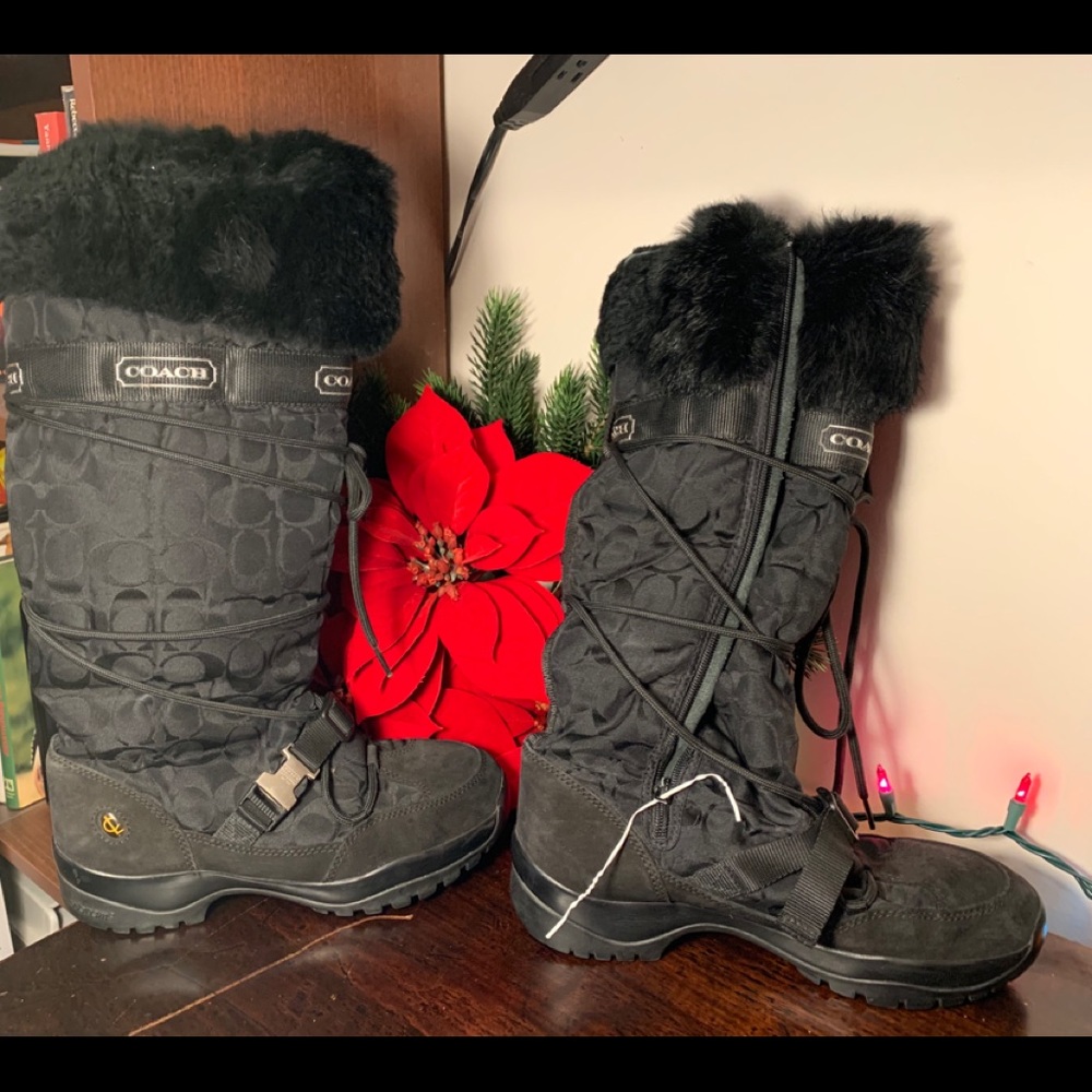 Coach Solaris boots. Genuine